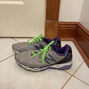 New Balance Women's Running Shoes - Gray and Purple